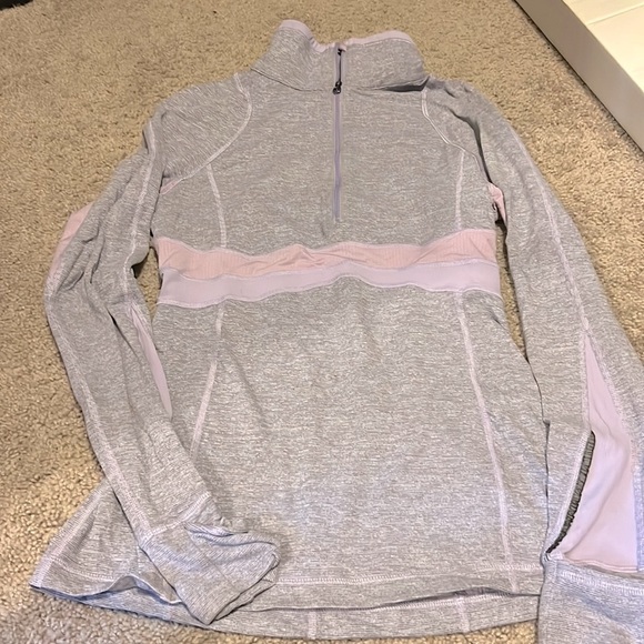 lululemon athletica Tops - Lululemon 1/4 zip long sleeve top 6